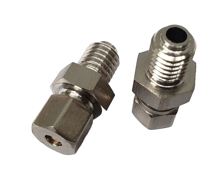 M12 Compression Fitting Stainless Steel To Suit M3, M4, M5, M6